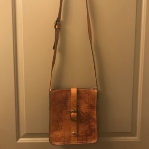 Italian Leather Crossbody Purse